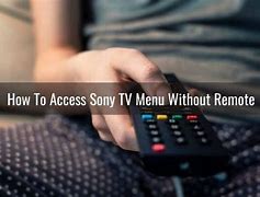 Image result for Sony TV Menu