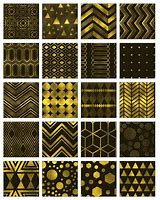 Image result for Geometric Pattern Black and Gold