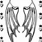 Image result for Bat Wings 2D CAD