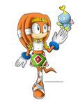 Image result for Sonic Tikal and Chaos Art