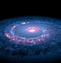 Image result for Barred Spiral Galaxy Drawing