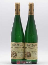 Image result for Willi Schaefer Riesling Estate QbA