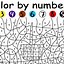 Image result for Number by Number Coloring Pages