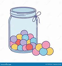 Image result for Candy Jar Vector