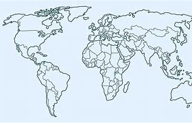Image result for World Map No Details