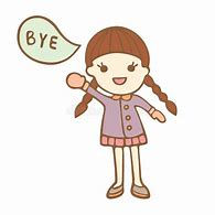 Image result for Cartoon Saying Bye