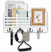 Image result for Mail Holder with Key Hooks