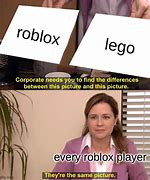 Image result for LEGO 23367 Roblox Meme