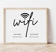 Image result for Home Wi-Fi Sign