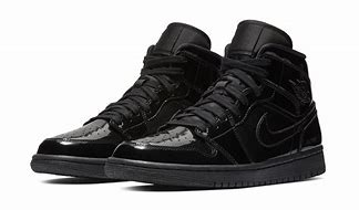 Image result for Air Jordan 1 Black