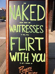 Image result for Funny Restaurant Chalkboard Signs