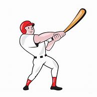 Image result for Funny Cartoon Baseball Bat