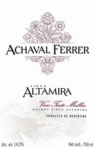 Image result for Achaval Ferrer Malbec Finca Mirador