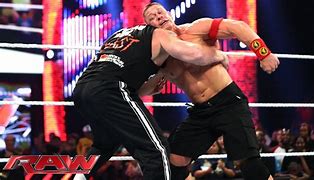 Image result for Brock Lesnar John Cena