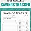 Image result for Printable Saving Sheets