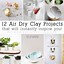 Image result for Air Dry Clay Ideas