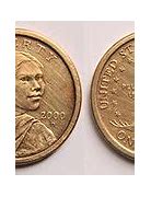 Image result for 2000 Sacagawea Dollar Wounded Eagle