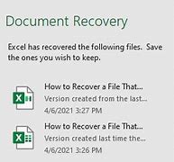 Image result for Retrieve Excel File Not Saved
