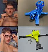 Image result for Peter Parker Glasses Meme