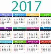 Image result for 2017 Calendar PNG