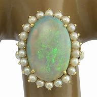 Image result for Australian Opal and Gold Rings