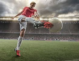 Image result for Girl Kicking Soccer Ball Silhouette