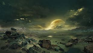 Image result for Titan Moon Sea