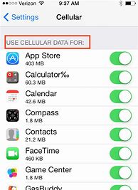 Image result for Cellular Data Apps