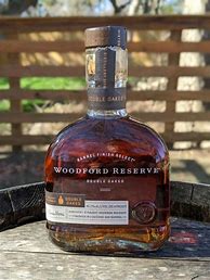 Image result for Bourbon in Short Black Bottle