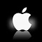Image result for Apple Logo On Black Background