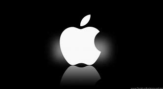 Image result for Apple Logo On Black Screen