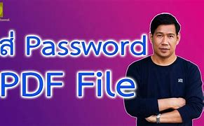 Image result for How to Put Password On PDF File