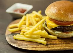 Image result for Cheeseburger and Fries Images No Salad