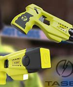 Image result for Yellow Taser with Hornet Graphic