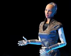 Image result for Sophia Humanoid Robot with Guards