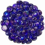 Image result for Decorative Colored Glass Pebbles