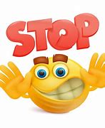 Image result for stop signs with hands emoji