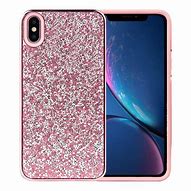 Image result for iPhone XR Glitter Phone Case Pink