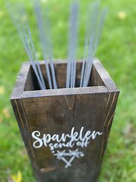Image result for Sparkler Holder for Wedding