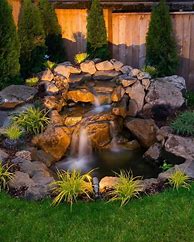 Image result for Back Yard Water Feature Plans