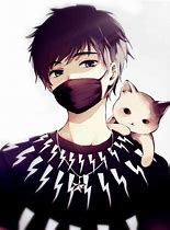 Image result for Anime Boy with Mask Sketch