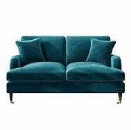 Image result for Teal Velvet Sofa