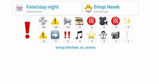 Image result for Fate Emoji