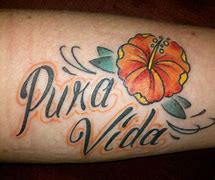 Image result for Pura Vida Tattoo Designs