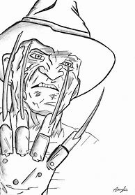Image result for Freddy Krueger Face Drawing
