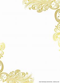Image result for Gold Party Invitation Template
