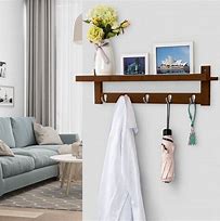 Image result for Wall Mounted Coat Rack Hallway