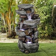 Image result for Large Cascading Waterfall Fountain