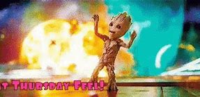 Image result for Baby Groot Thursday Morning Memes