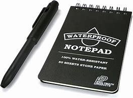 Image result for Waterproof Notepad